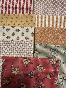 ADAMSTOWN 9 fat quarters