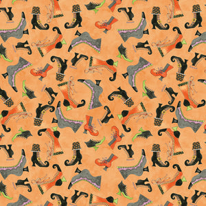 GHOUL FRIENDS Boots Toss orange