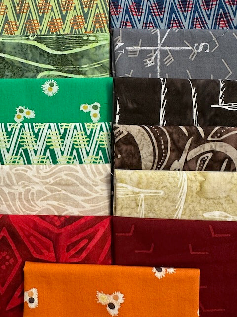AT THE PIER 13 fat quarters