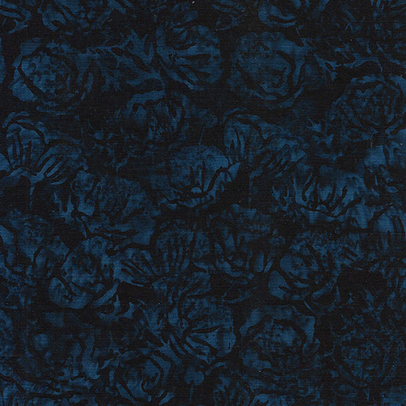 JUBILEE Poppies Floral blue midnight blue