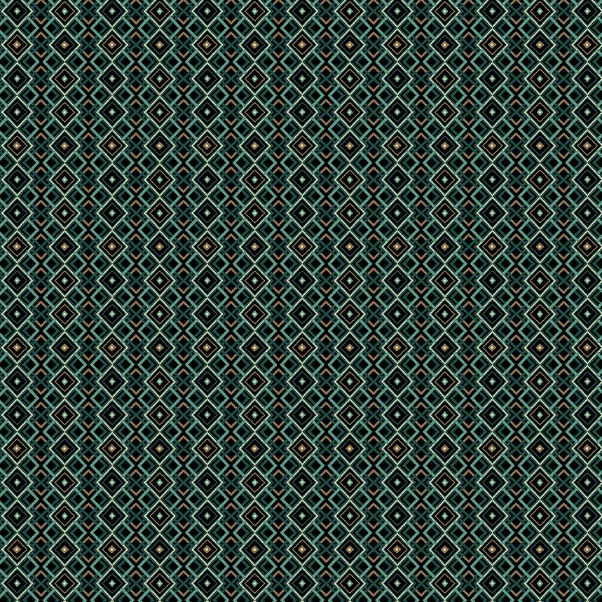 INTO THE WILD Diamond Geo Stripe teal