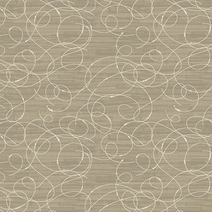 MODERN VINTAGE: TREASURED Etched Glass taupe
