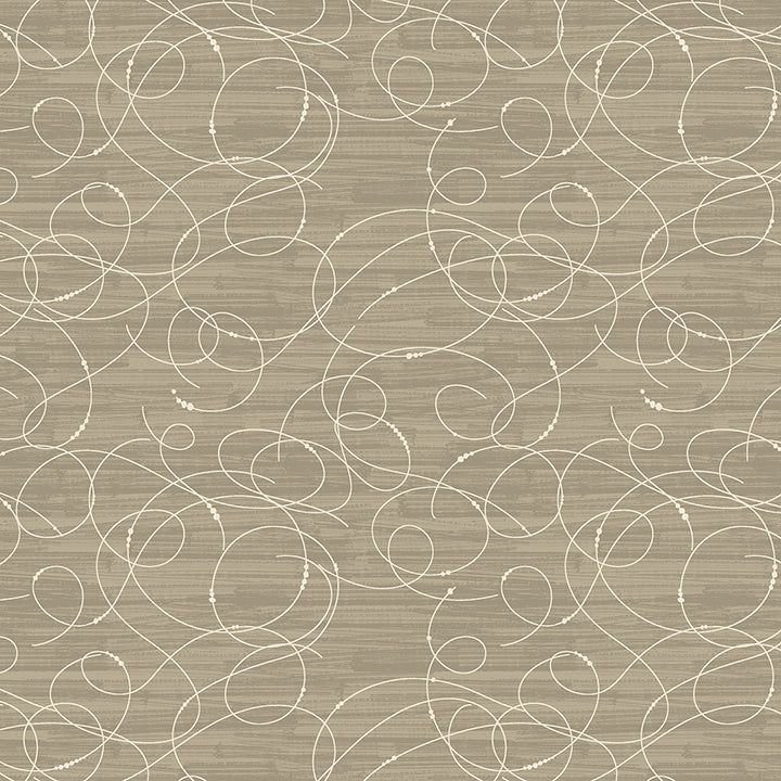 MODERN VINTAGE: TREASURED Etched Glass taupe