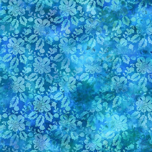 PRISM Peony blue - one yards