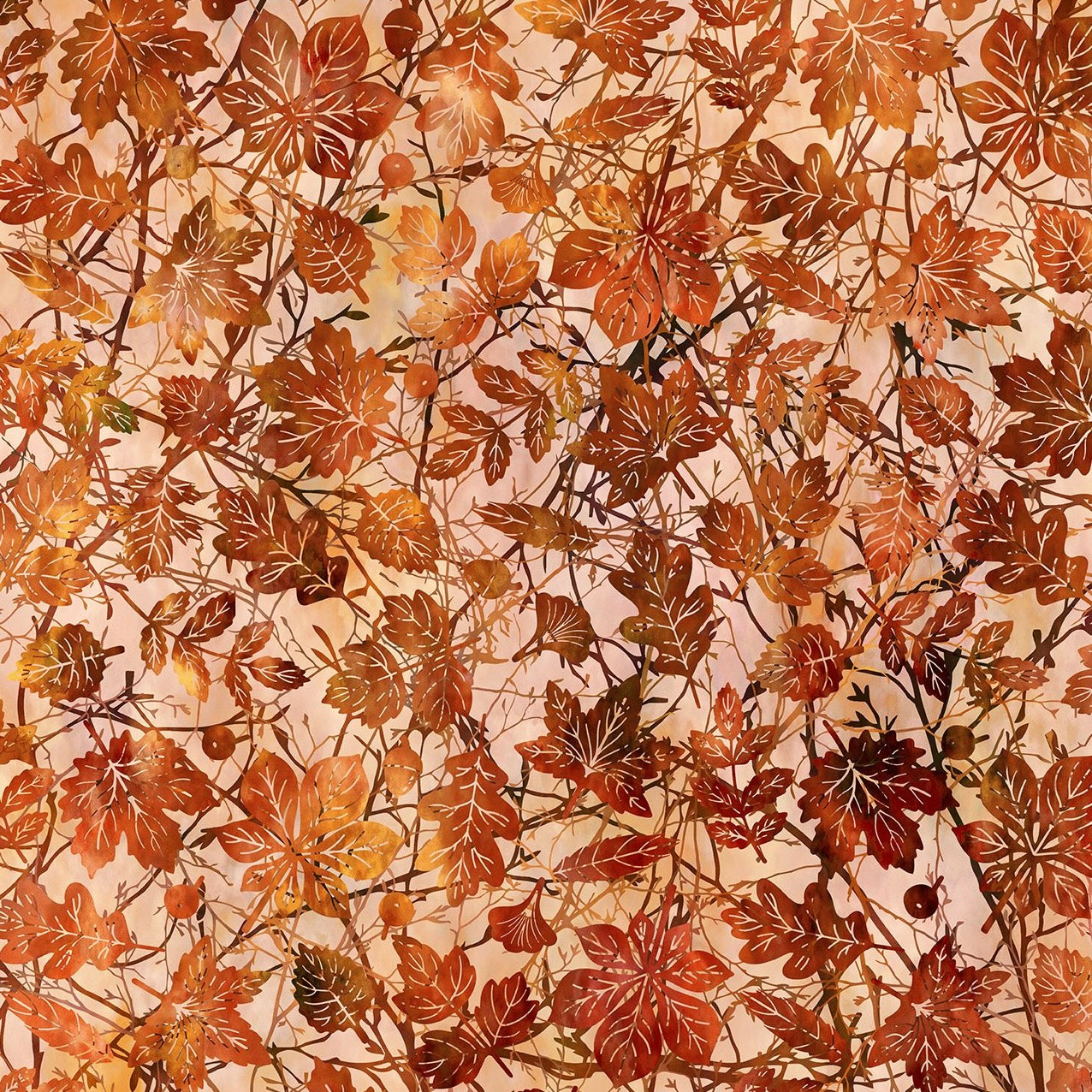 FALLING LEAVES Branches rust
