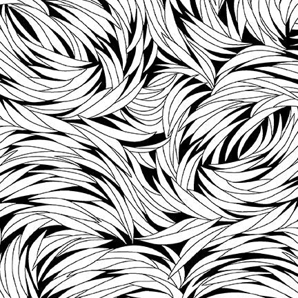 ALL OR NOTHING Medium Swirl white/black