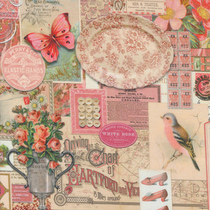 CURATED IN COLOR Collage pink