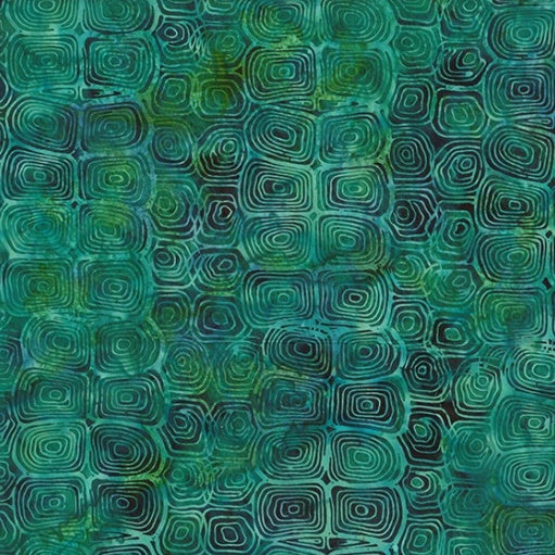 JELLY FISH BATIKS Turtle Shell jade