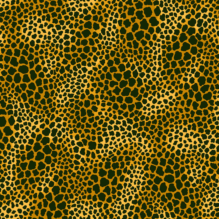 EARTH SONG Leopard Spots dark gold