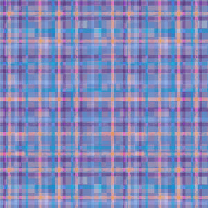 FUR-EVER FRIENDS Playful Plaid purple