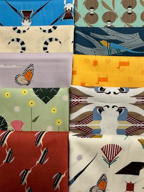 CANYON COUNTRY Charley Harper 10 fat quarters