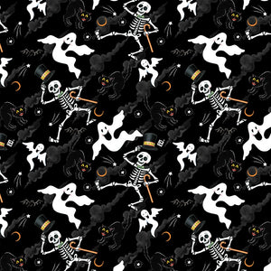 SPOOKY CUTE HALLOWEEN Scary Sky black