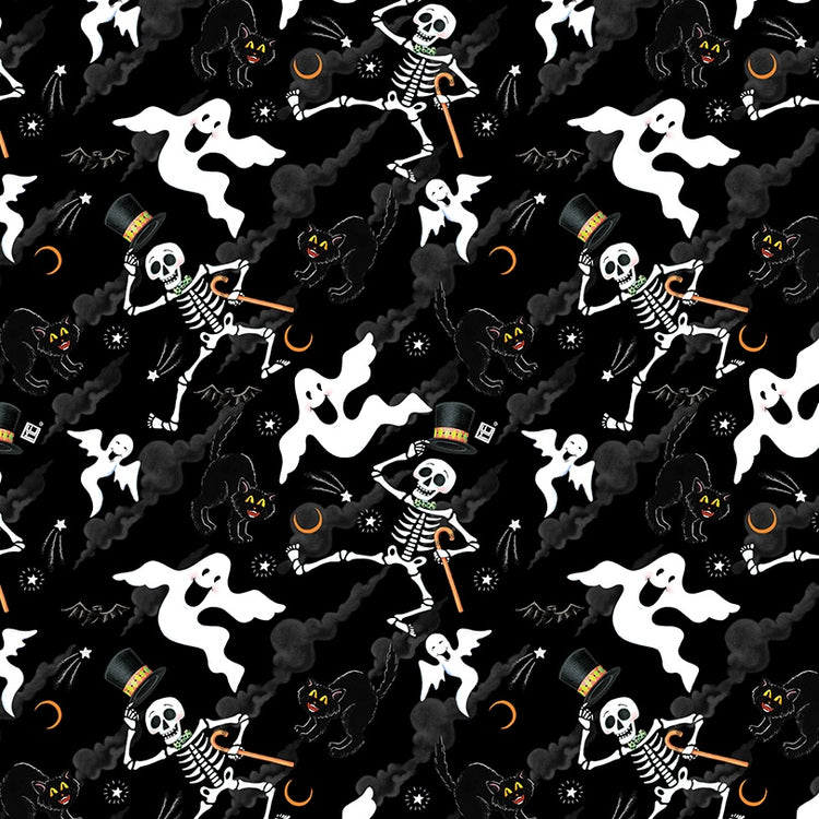 SPOOKY CUTE HALLOWEEN Scary Sky black