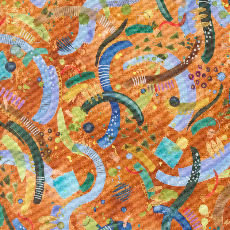 WANDERLUST Ramble On red ochre