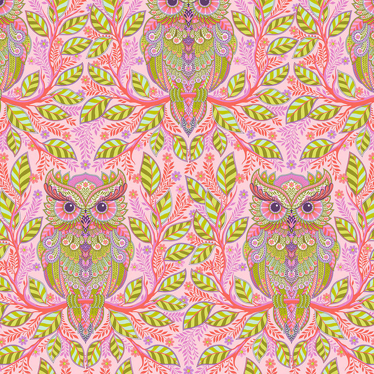FULL MOON FOREST II Hootie Patootie honey - one yard repeat