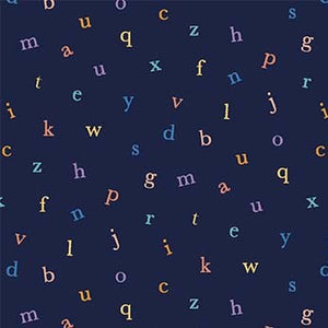 PLAYGROUND AND PARK Retro ABC navy