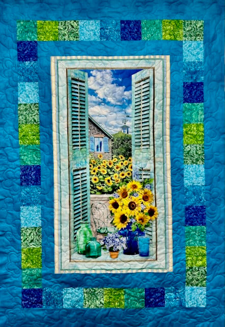 CHARLIE Summer Sunflower 44"x 64"