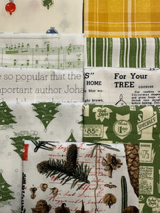 CLASSIC CHRISTMAS Green 9 half yards