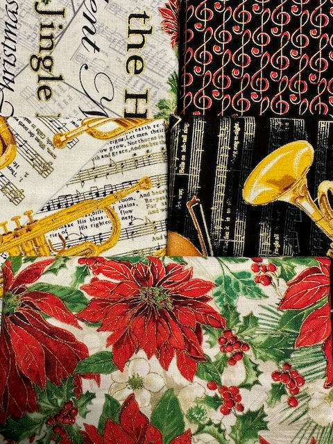 CHRISTMAS MUSICAL 5 half yards