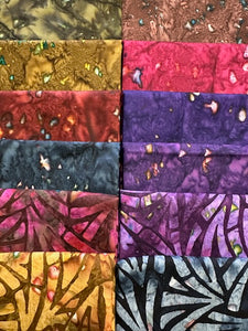 COLOR BEADS 12 half yards