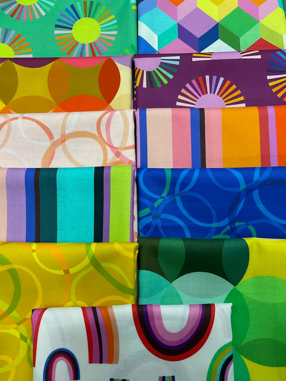 COLOR WHEEL 11 fat quarters