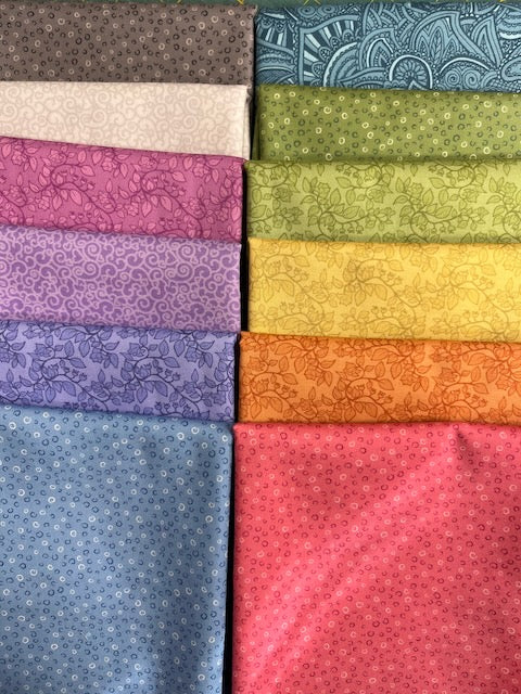 COUNTRY FRESH Pastels 12 half yards