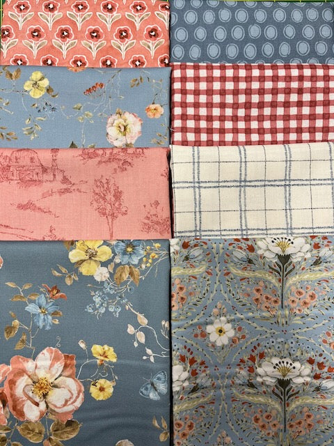 COUNTRYSIDE 8 fat quarters