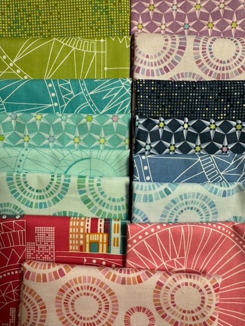 CITYSCAPES 15 fat quarters