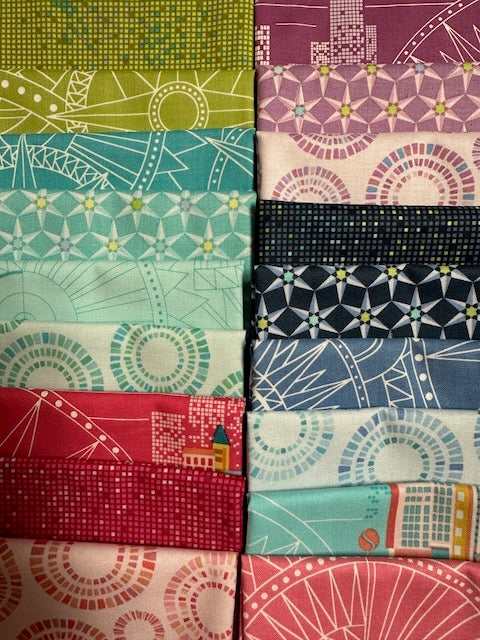 CITYSCAPES 18 fat quarters