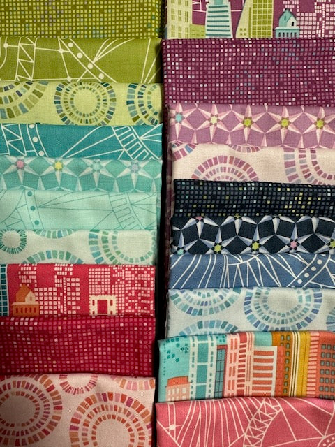 CITYSCAPES 20 fat quarters