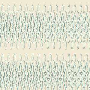 MODERN VINTAGE: TREASURED Loopy Lace aqua/natural