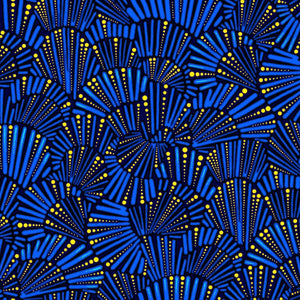 BAIAME'S SPIRIT Fan Spray blue
