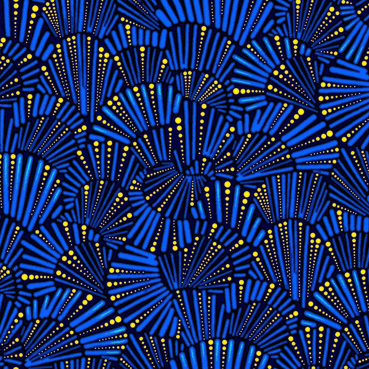 BAIAME'S SPIRIT Fan Spray blue