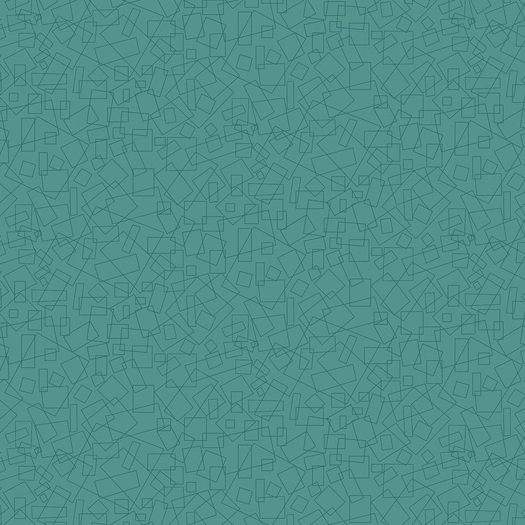 INTO THE WILD Square Dance turquoise