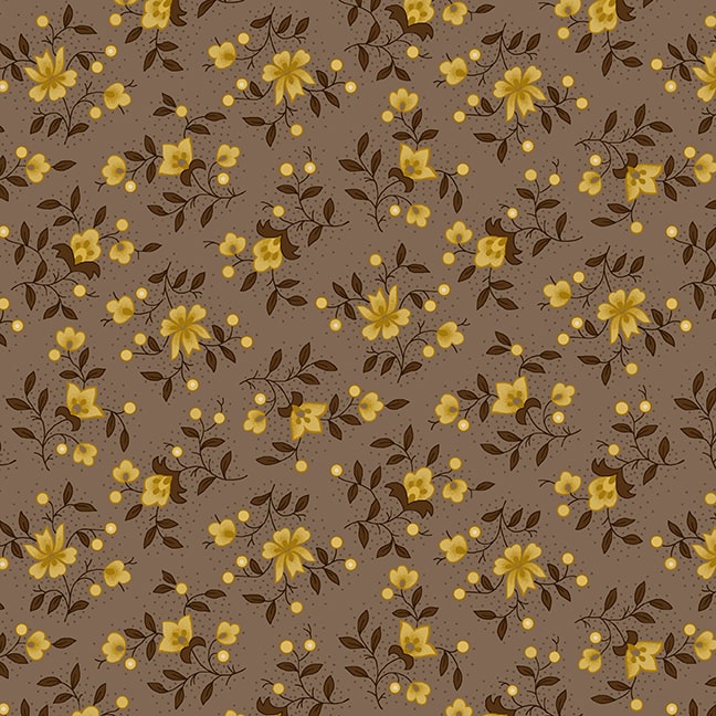 SCRAP BASKET FAVORITES Blossom Sprays taupe gray