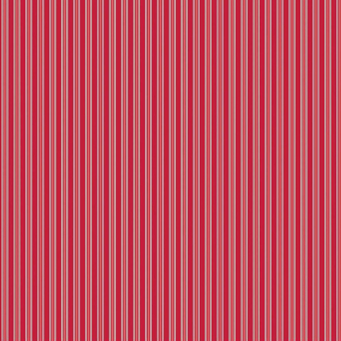 MERRY LITTLE CHRISTMAS Stripes red