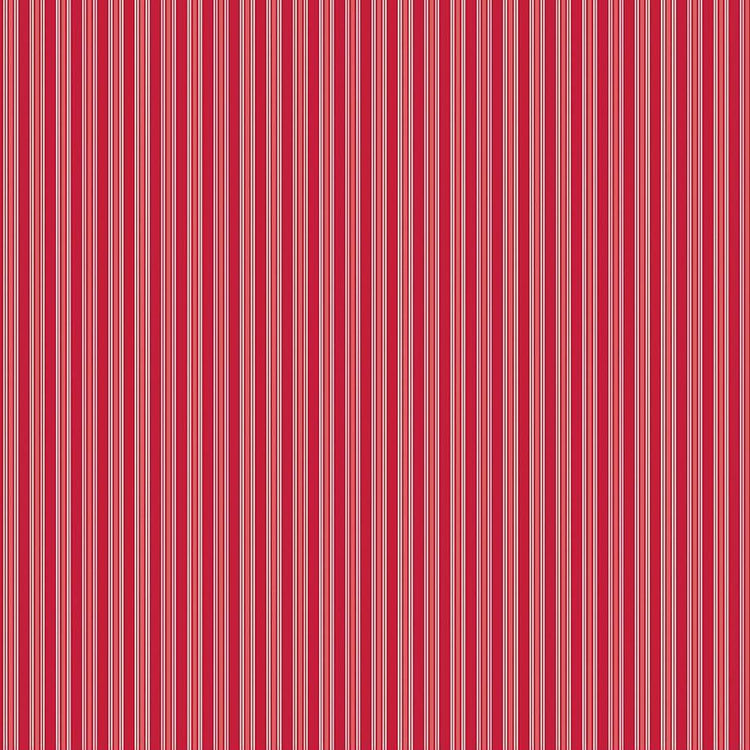 MERRY LITTLE CHRISTMAS Stripes red