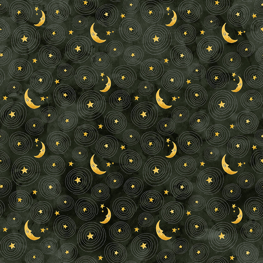 GHOUL FRIENDS Stars And Moon black