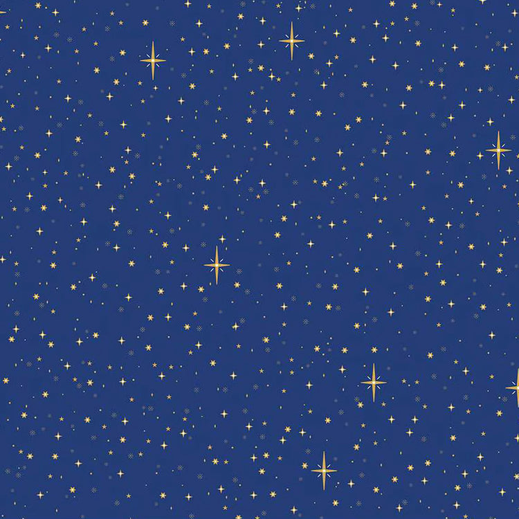 CHRISTMAS WISHES Starry Sky blue