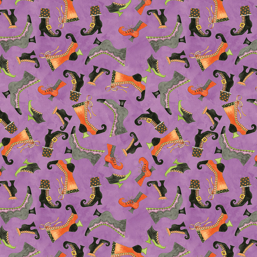 GHOUL FRIENDS Boots Toss purple