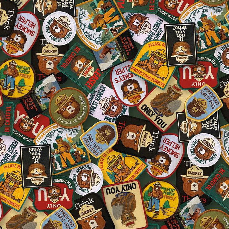 FRIENDS OF SMOKEY BEAR Patches multi