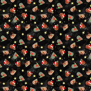 MEOWY CHRISTMAS Jolly Mice black