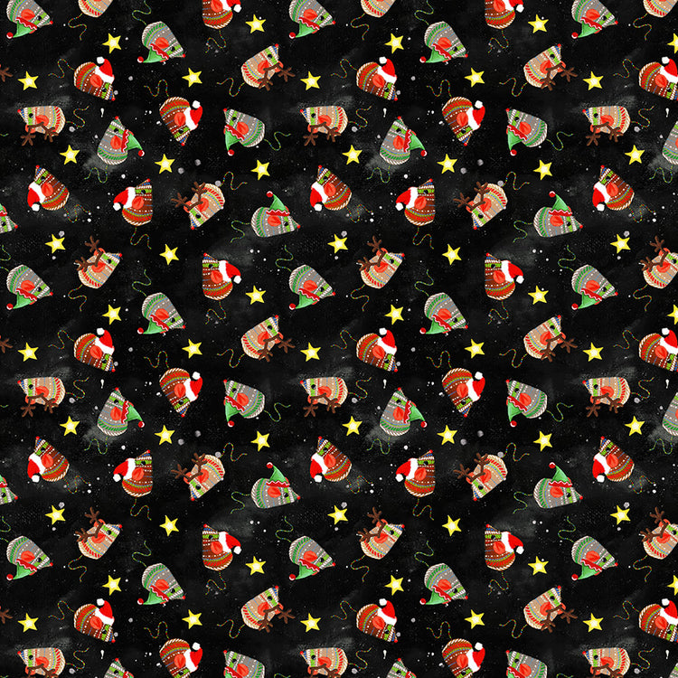 MEOWY CHRISTMAS Jolly Mice black