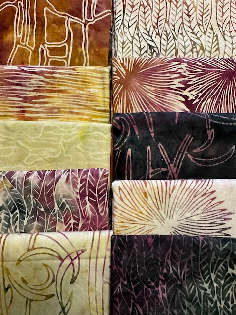 EARTHLY STORIES Terra 10 fat quarters