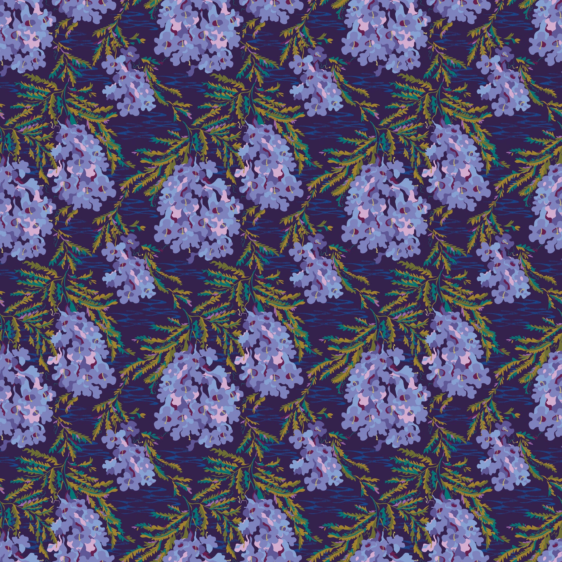 WANDERING EYE Jacaranda cool