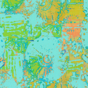 INDUSTRIAL IMPRINTS 22861-70 aqua