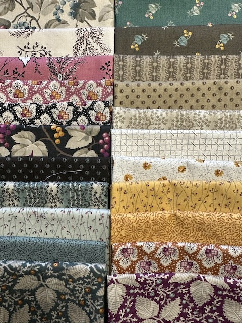 ENGLISH GARDEN 22 fat quarters