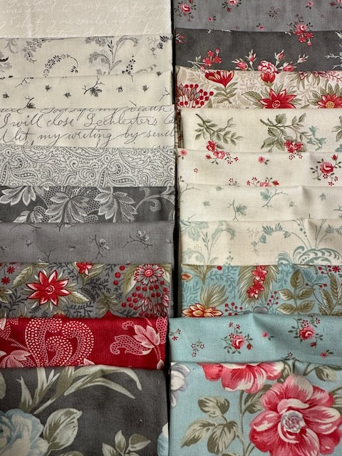 ETCHINGS 20 fat quarters