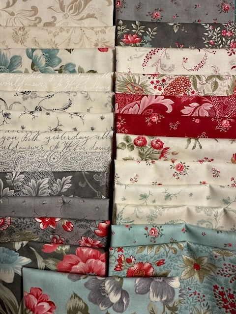 ETCHINGS 25 fat quarters