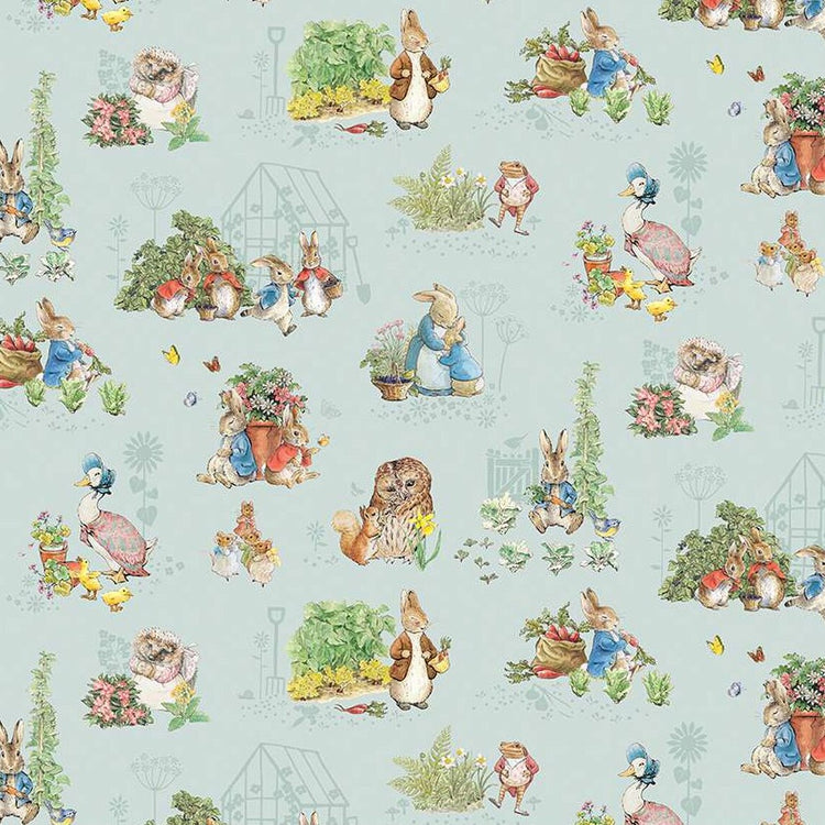 PETER RABBIT & FRIENDS Characters blue